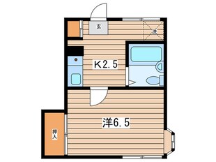 ペアシティ日吉Ｂ棟の物件間取画像